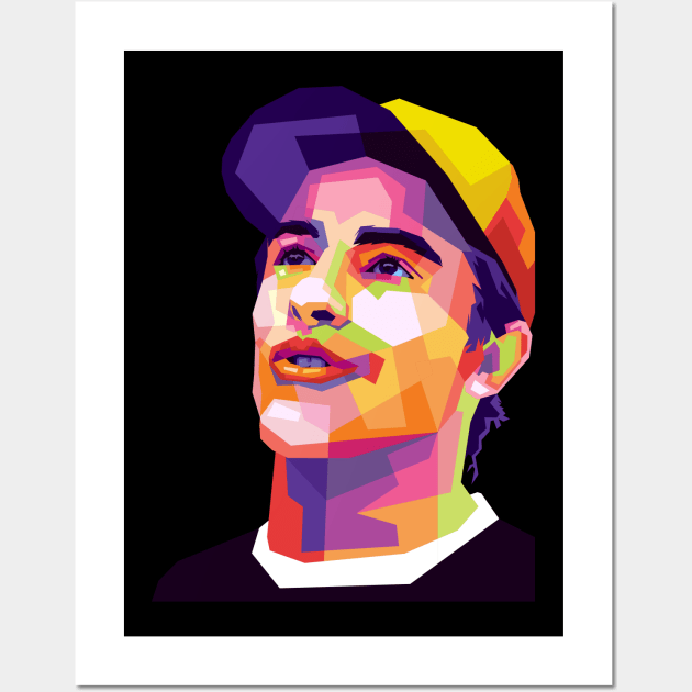 Marc marquez popart Wall Art by Danwpap2